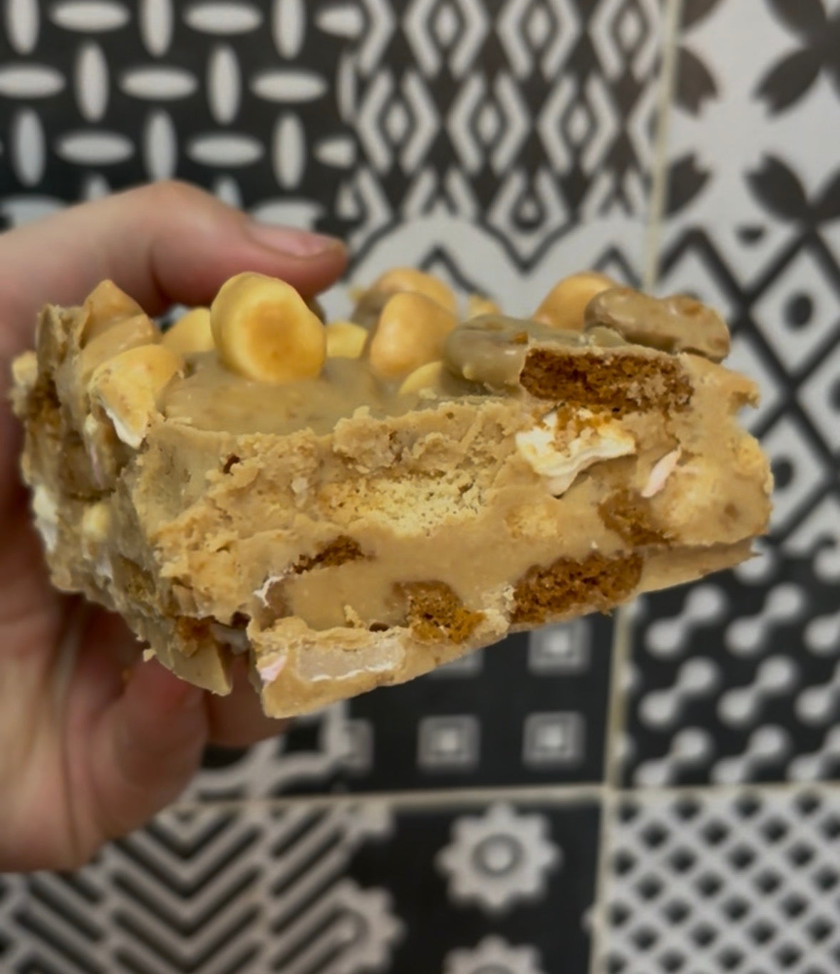 Biscoff Rocky Road