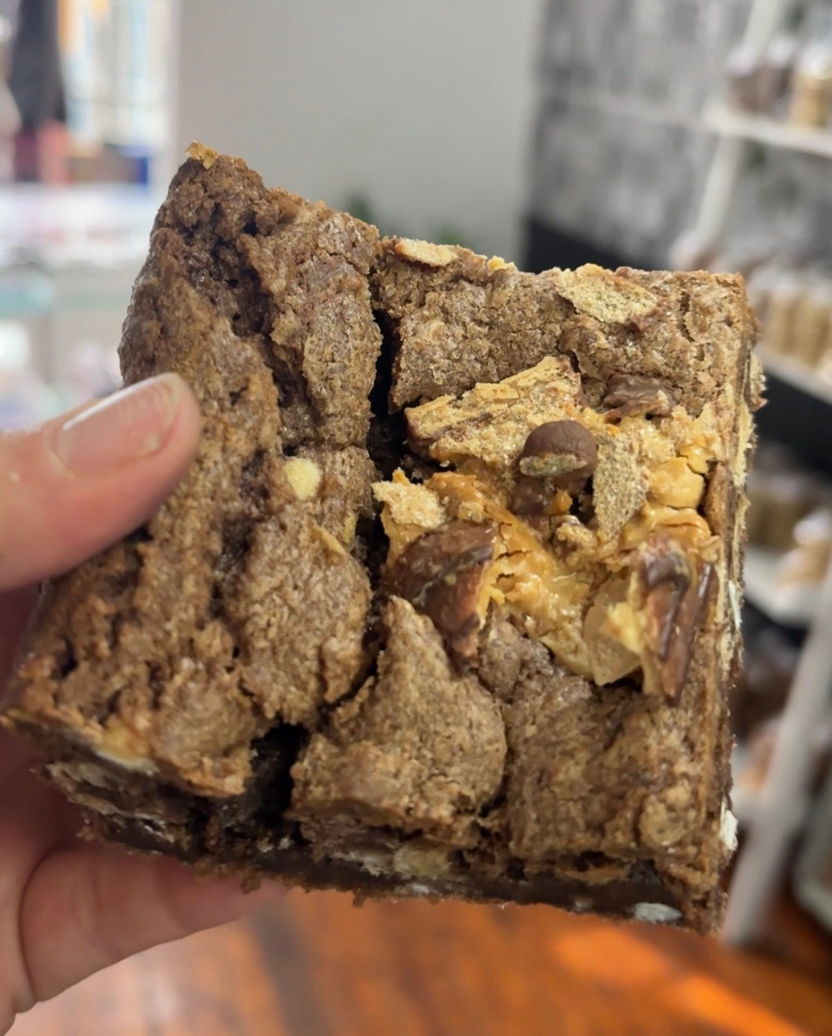 Kinder Cookie Bar