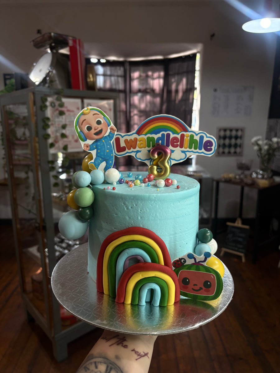 Custom celebration cake