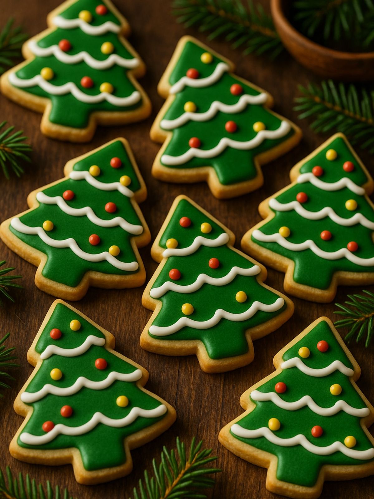 Christmas Tree Cookie