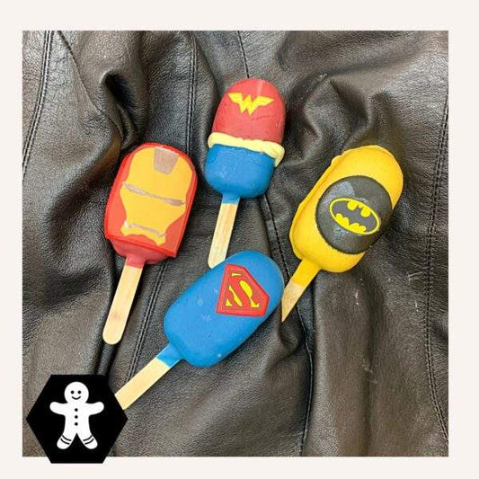 Superhero Cakesickles