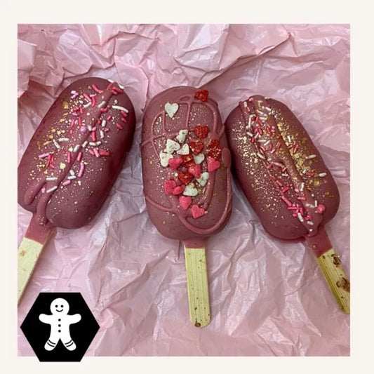 Pretty In Pink Cakesickles