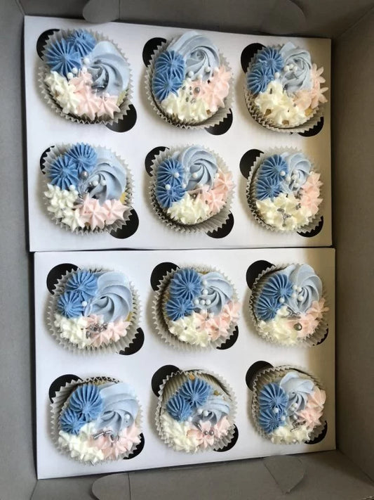 Flowerbed Cupcakes
