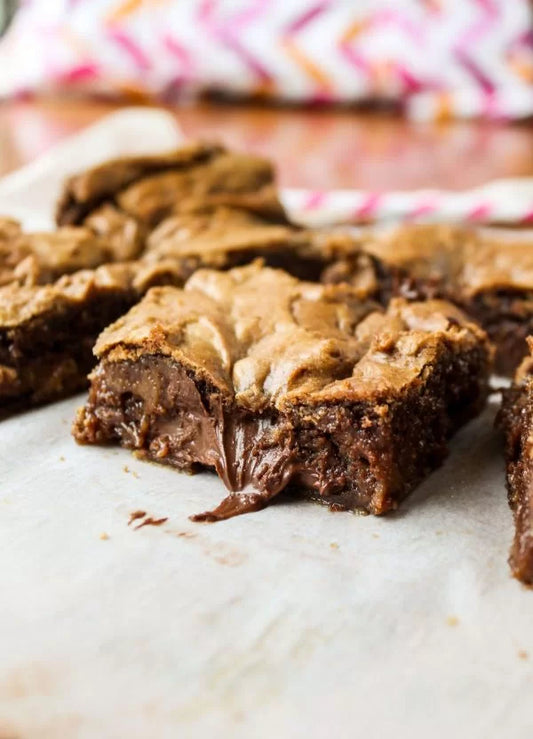 Nutella Stuffed Blondie